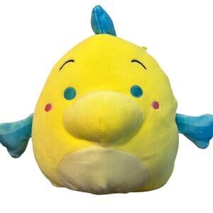 Kelly Toy Squishmallow Disney The Little Mermaid - 10" Flounder PLush